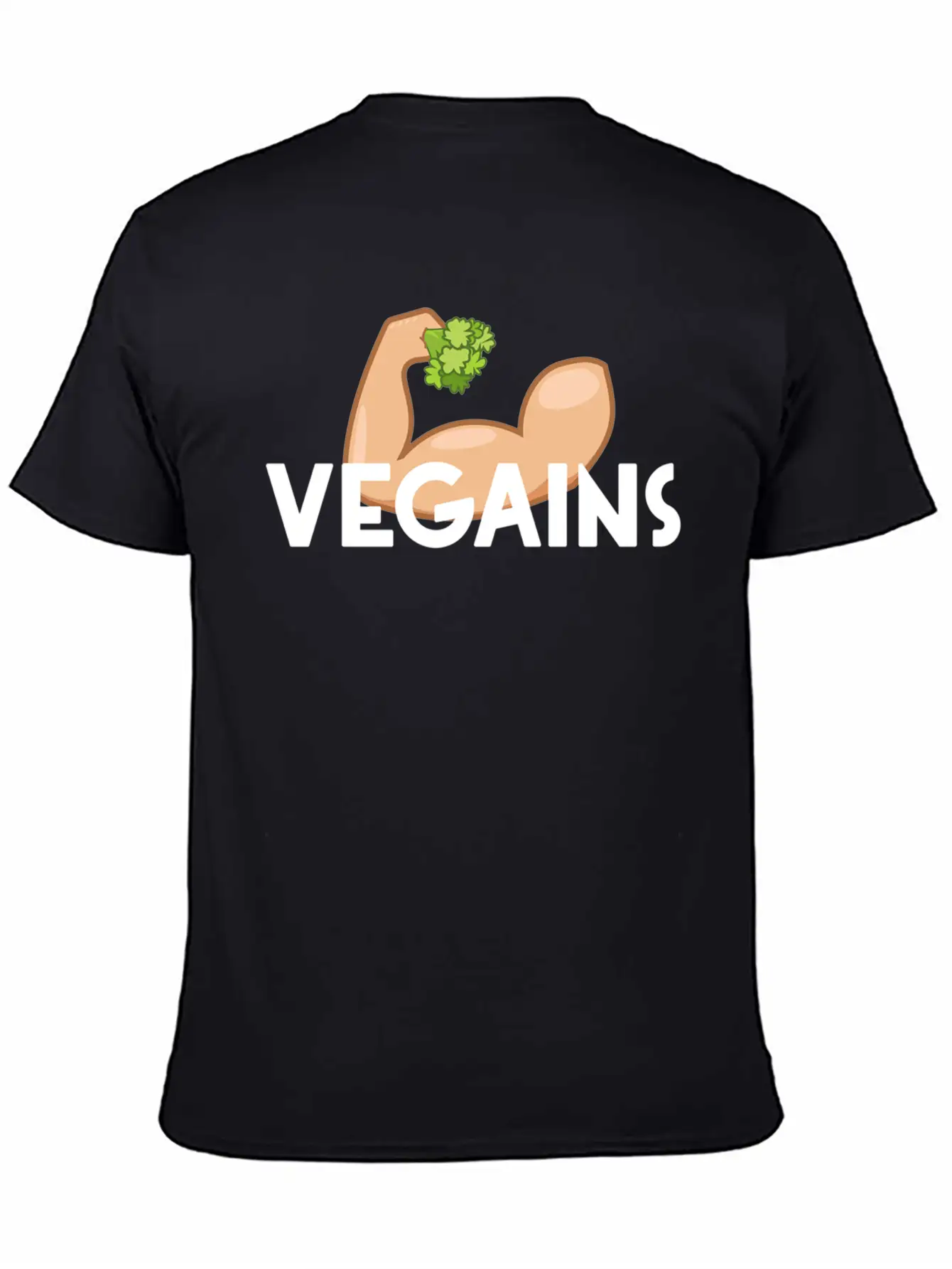 Vegains Fitness Relaxed Everyday Tee – Lightweight And Durable Cotton