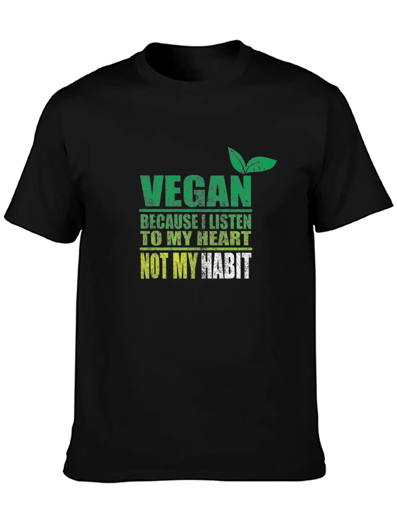 Vegan Basic Graphic T-Shirt – Daily Comfort In Soft Cotton