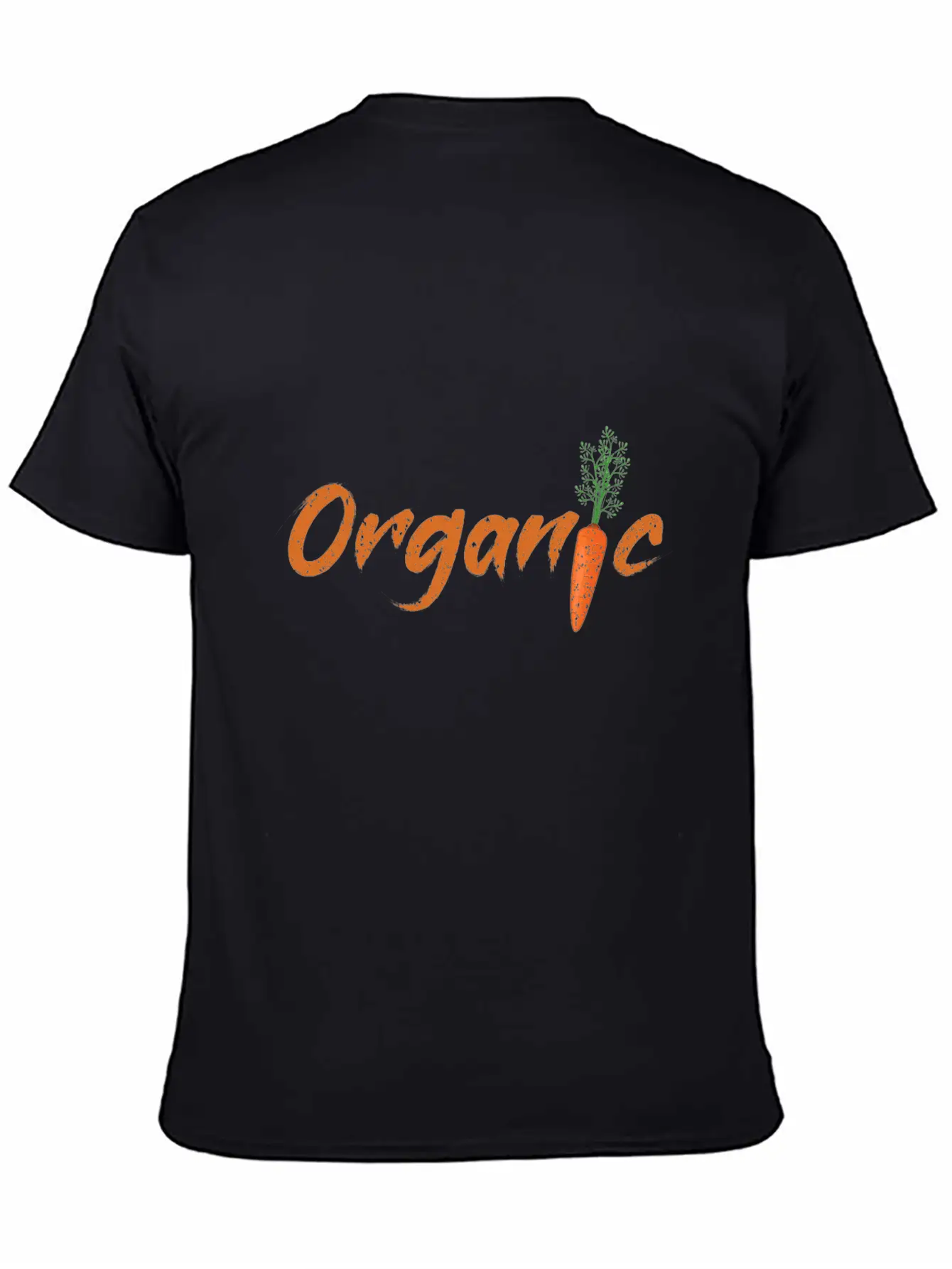 Vegan Diet Grunge Organic Vintage Carrot Modern Fit Casual T-Shirt ��� Clean And Versatile Design