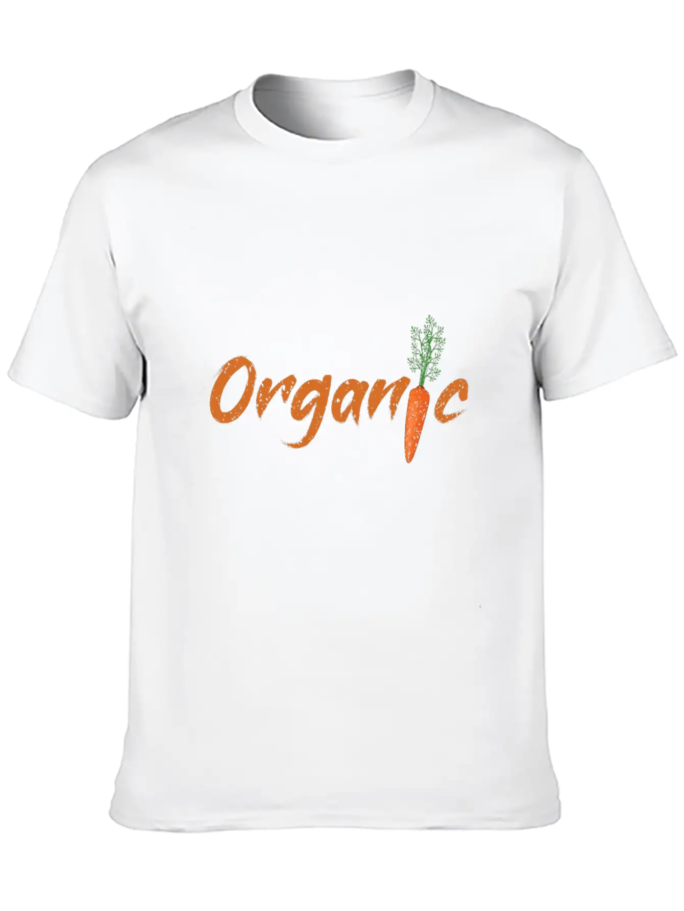 Vegan Diet Grunge Organic Vintage Carrot Modern Fit Casual T-Shirt ��� Clean And Versatile Design
