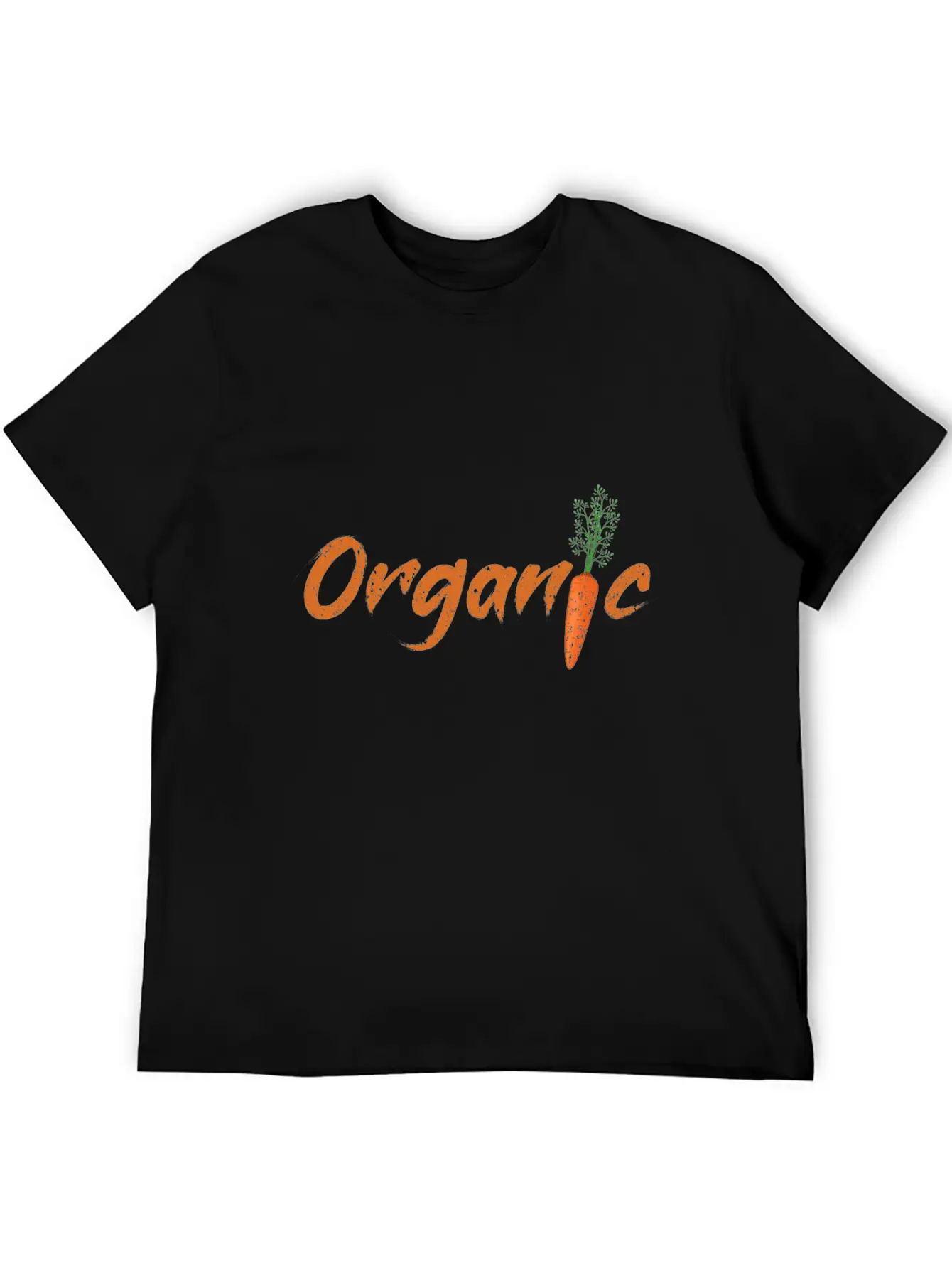 Vegan Diet Grunge Organic Vintage Carrot Modern Fit Casual T-Shirt ��� Clean And Versatile Design