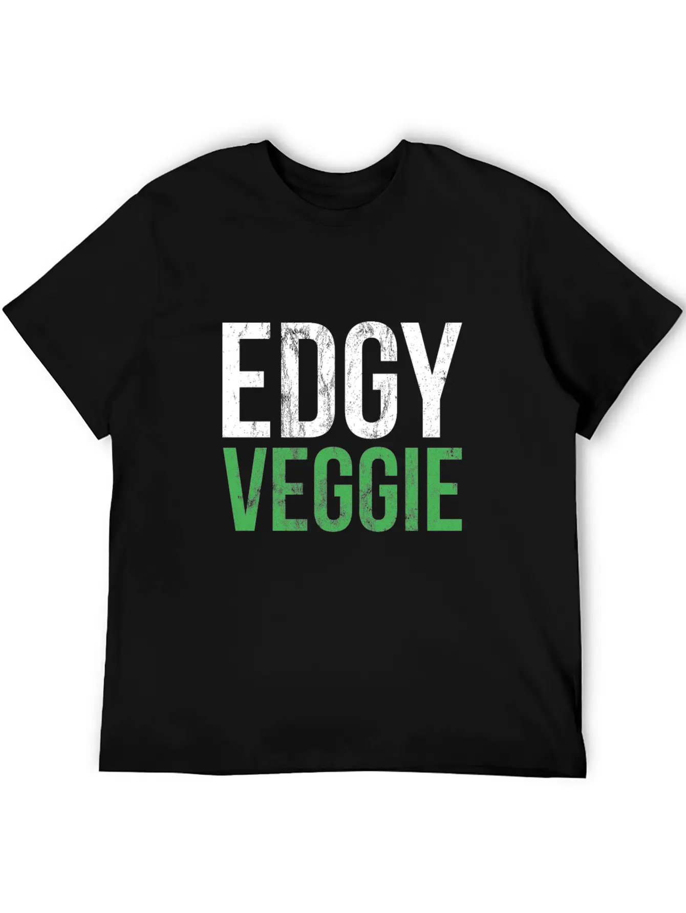 Vegan Edgy Veggie Funny Men Women Kids Healthy Modern Fit Casual T-Shirt – Clean And Versatile Design