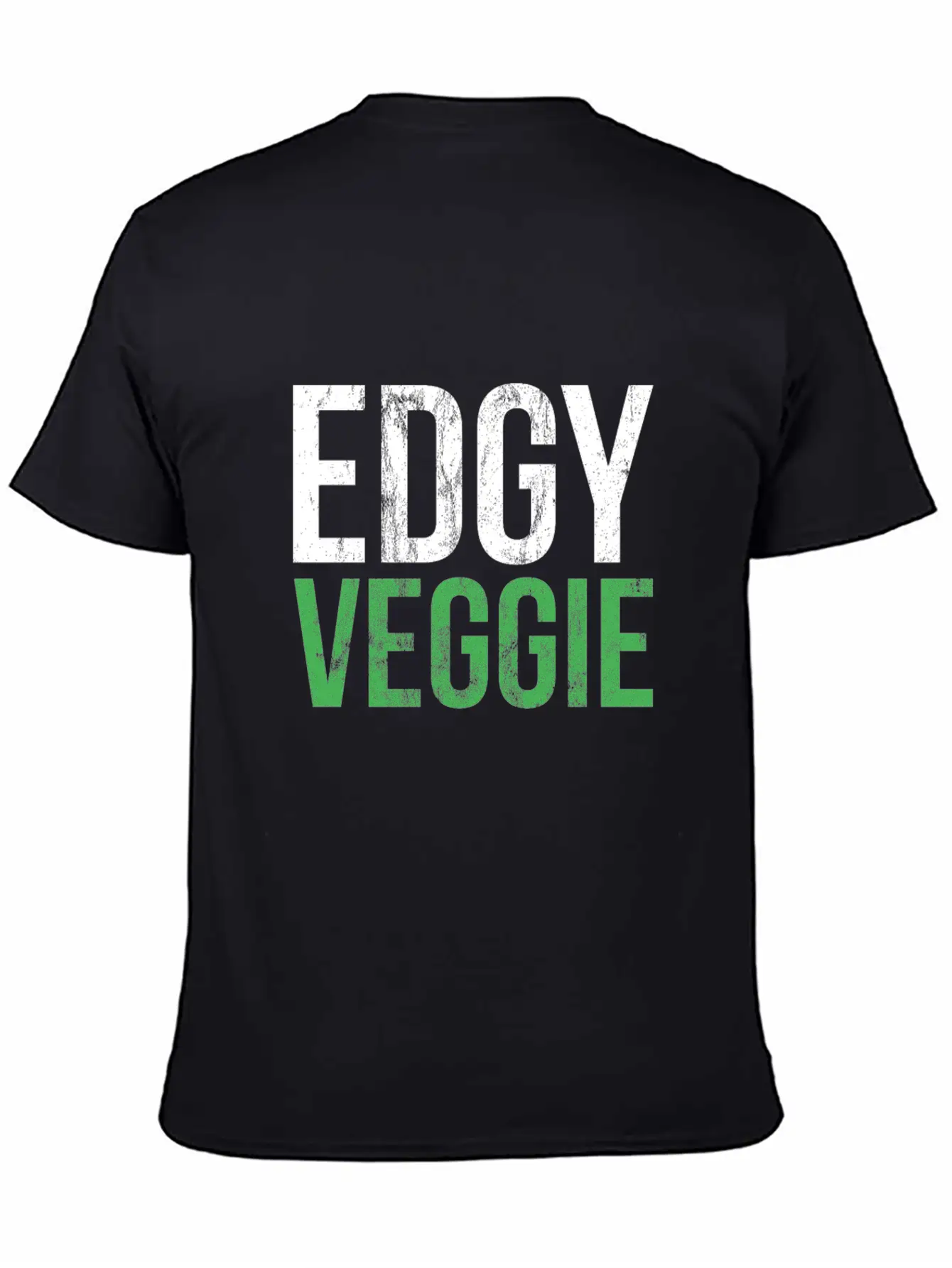 Vegan Edgy Veggie Funny Men Women Kids Healthy Modern Fit Casual T-Shirt – Clean And Versatile Design