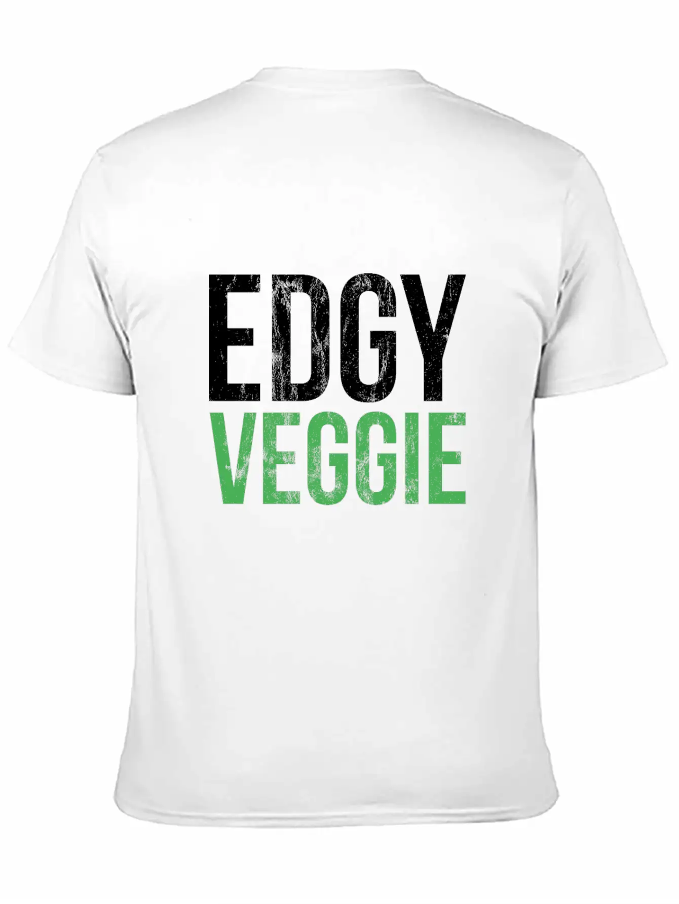 Vegan Edgy Veggie Funny Men Women Kids Healthy Modern Fit Casual T-Shirt – Clean And Versatile Design