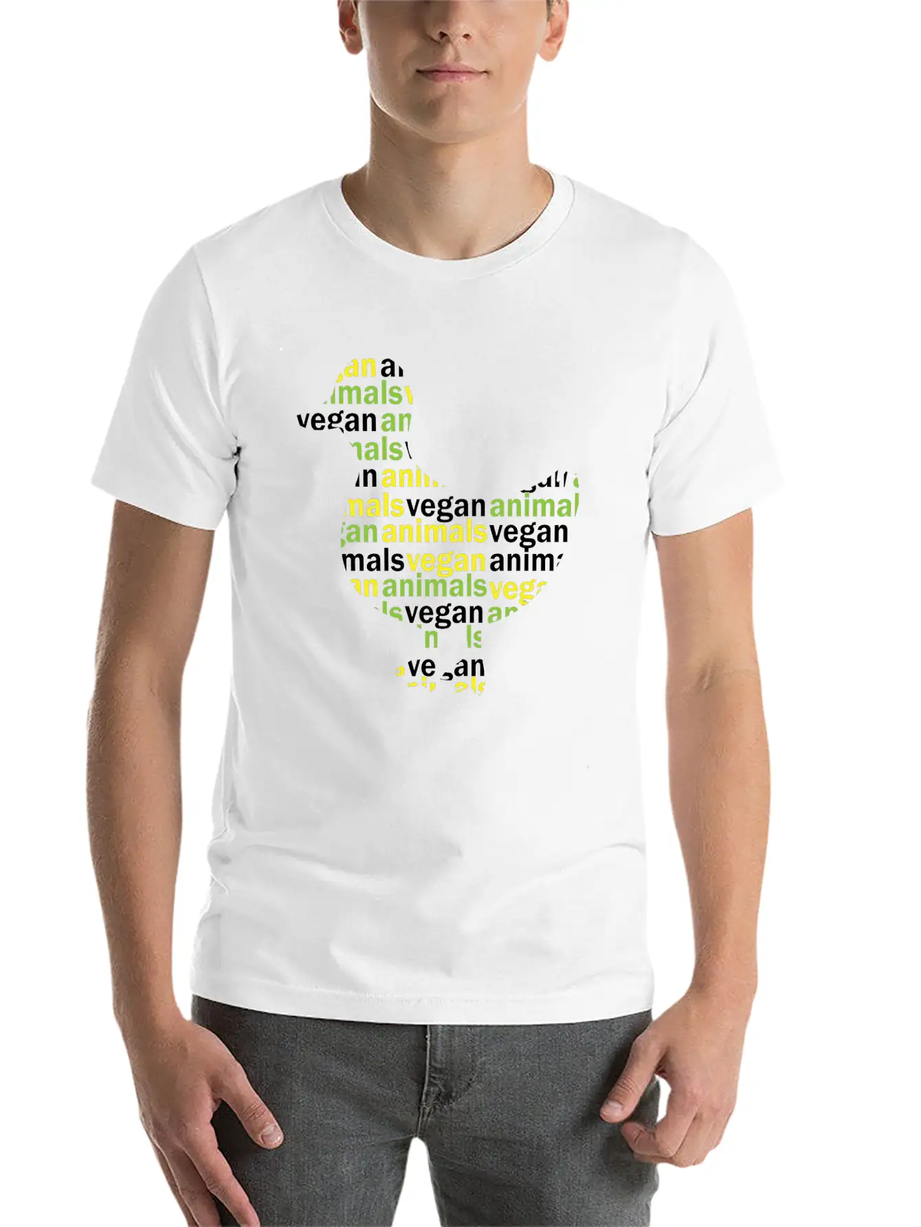 Vegan Essential Cotton Tee For Daily Outfits – Unisex Style