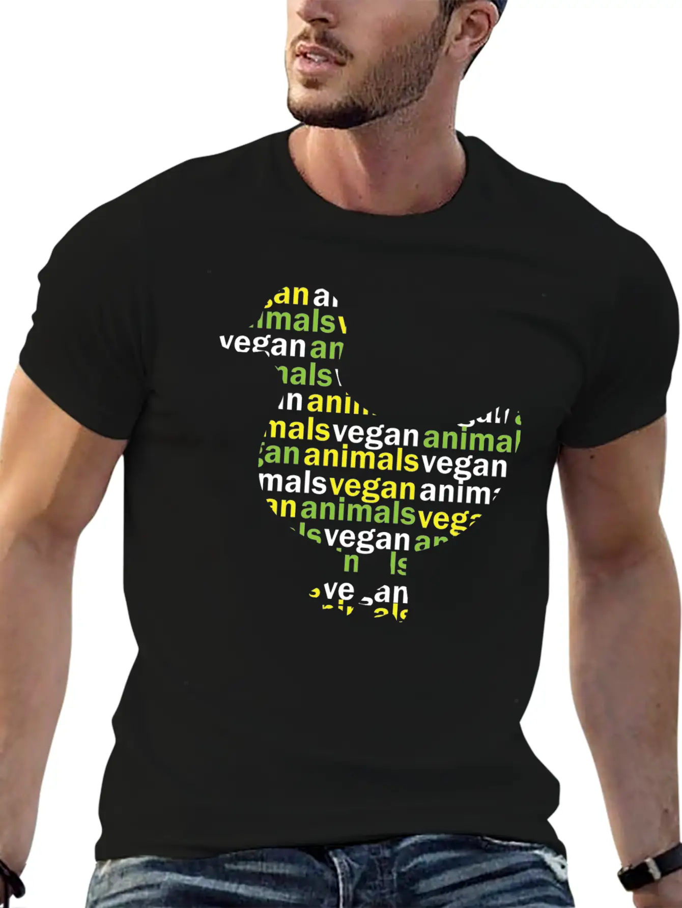 Vegan Essential Cotton Tee For Daily Outfits – Unisex Style