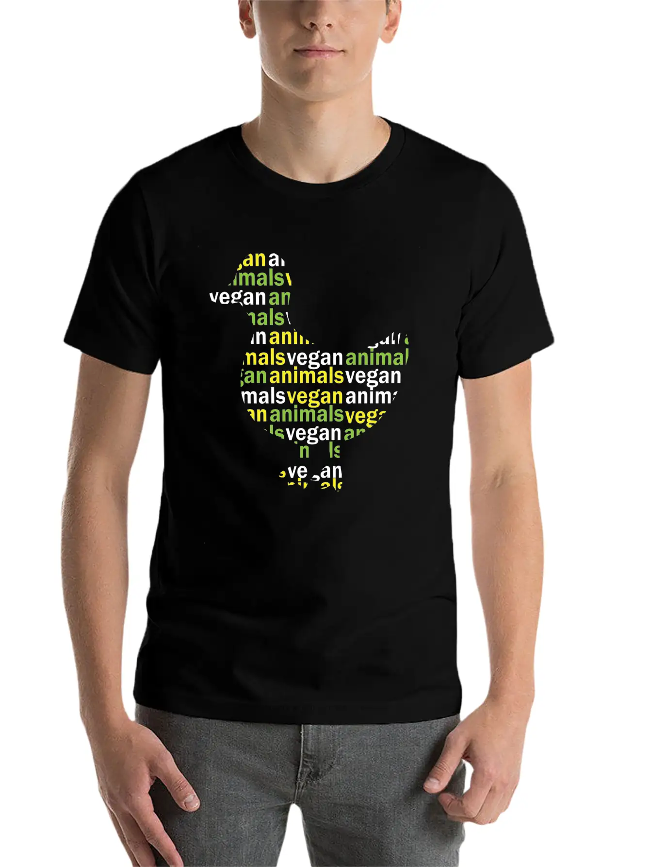 Vegan Essential Cotton Tee For Daily Outfits – Unisex Style