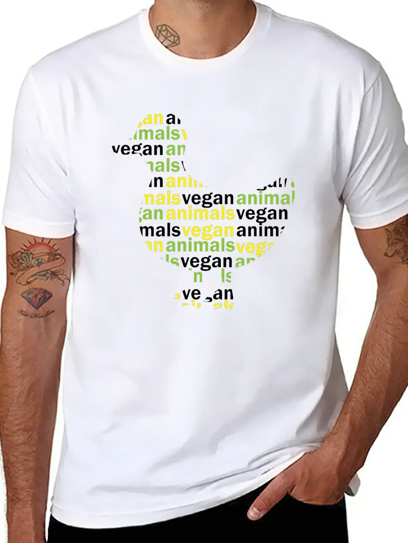Vegan Essential Cotton Tee For Daily Outfits – Unisex Style