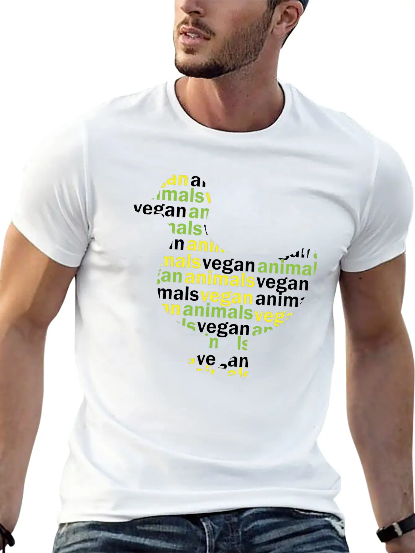 Vegan Essential Cotton Tee For Daily Outfits – Unisex Style