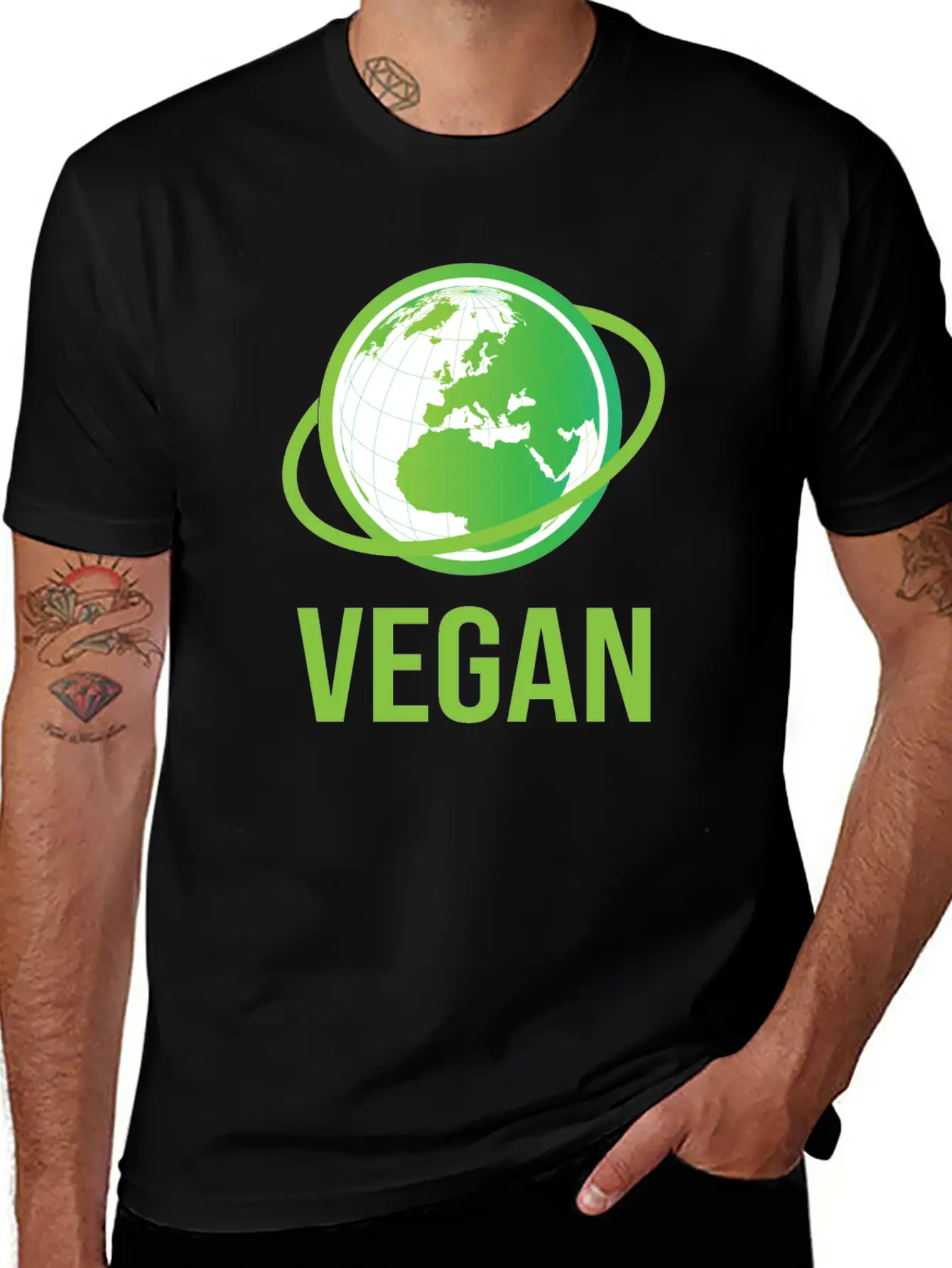 Vegan Lightweight Cotton T-Shirt – Daily Comfort Graphic Shirt