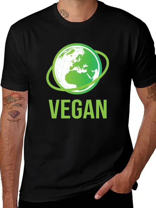 Vegan Lightweight Cotton T-Shirt – Daily Comfort Graphic Shirt