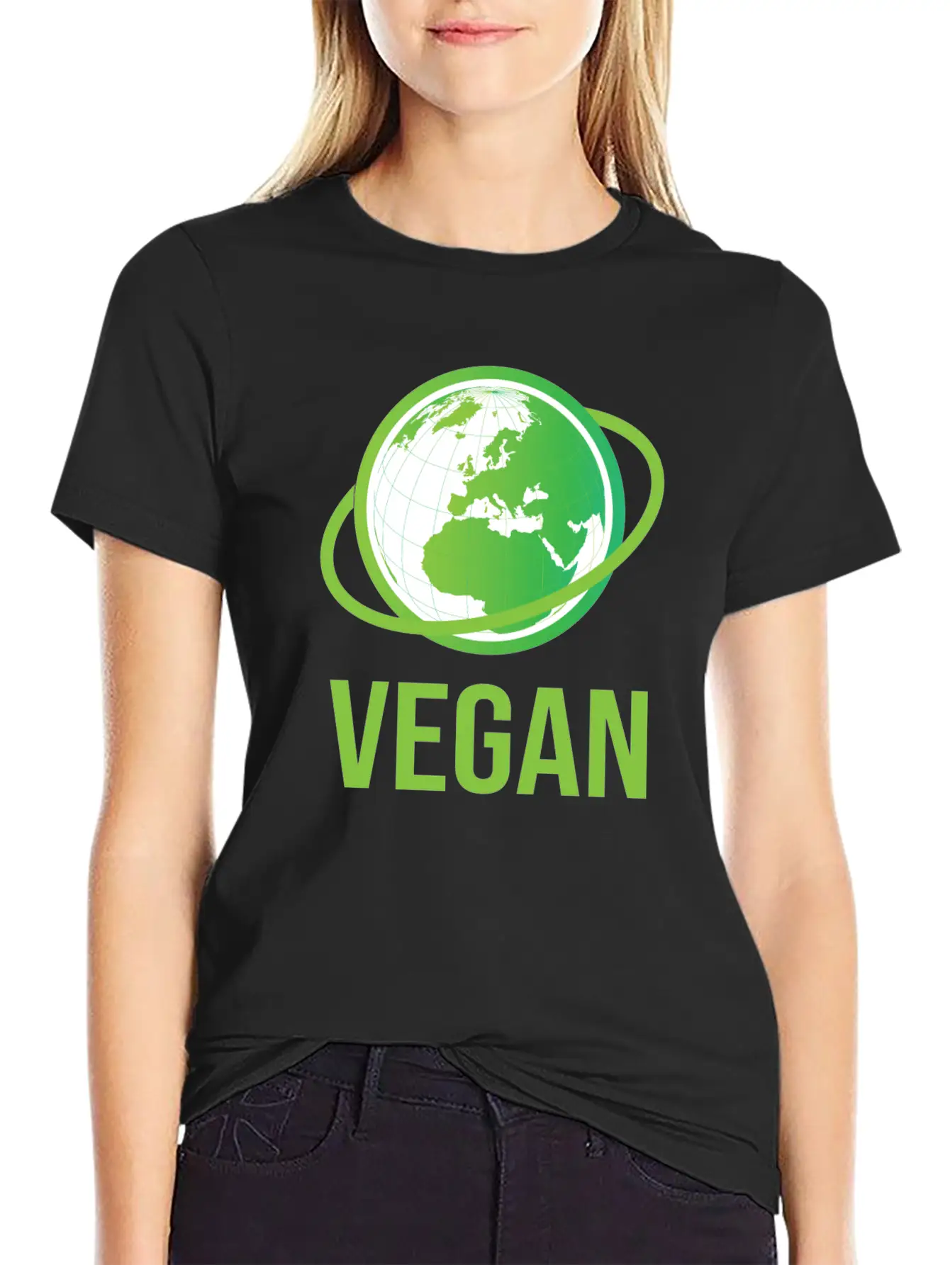Vegan Lightweight Cotton T-Shirt – Daily Comfort Graphic Shirt