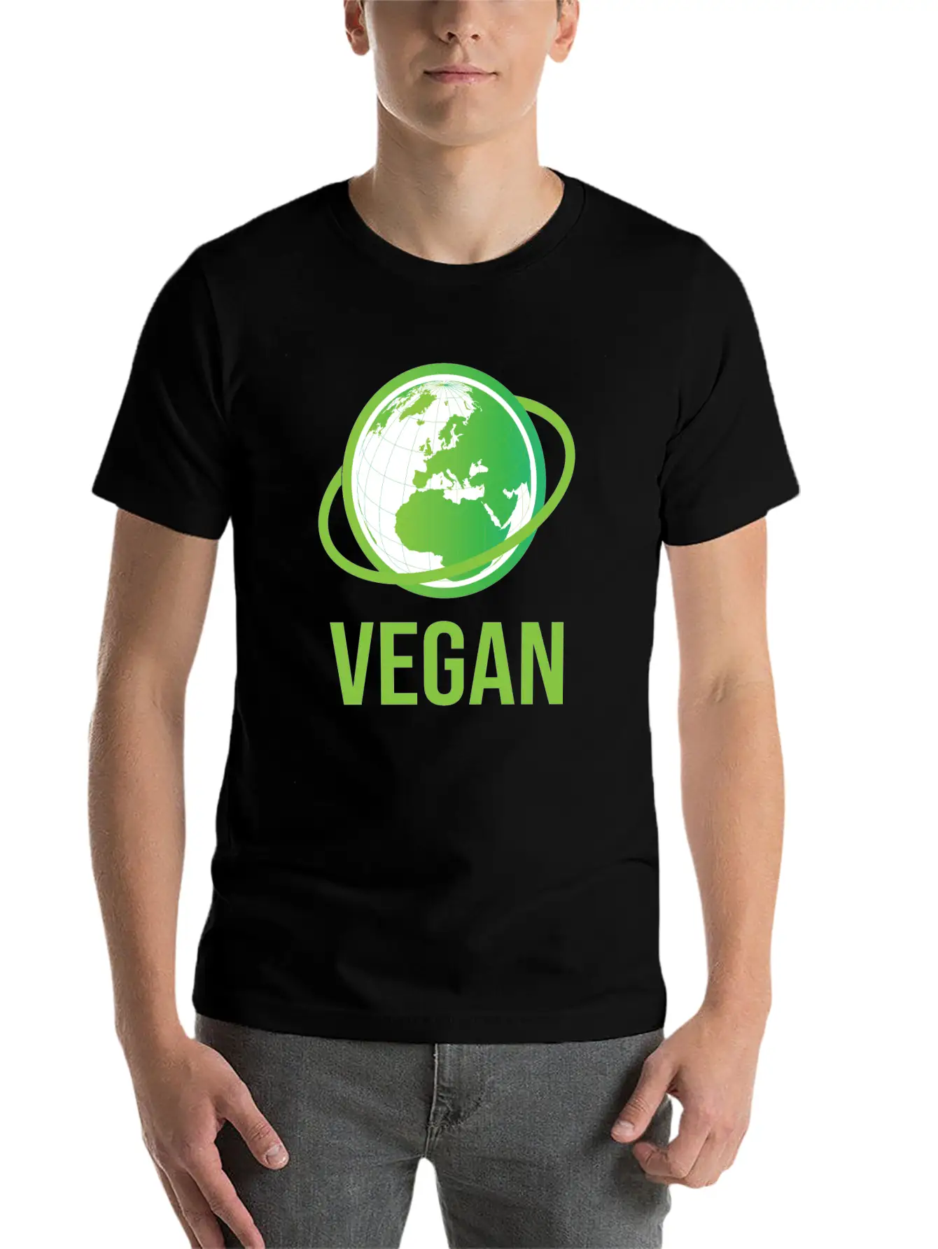 Vegan Lightweight Cotton T-Shirt – Daily Comfort Graphic Shirt