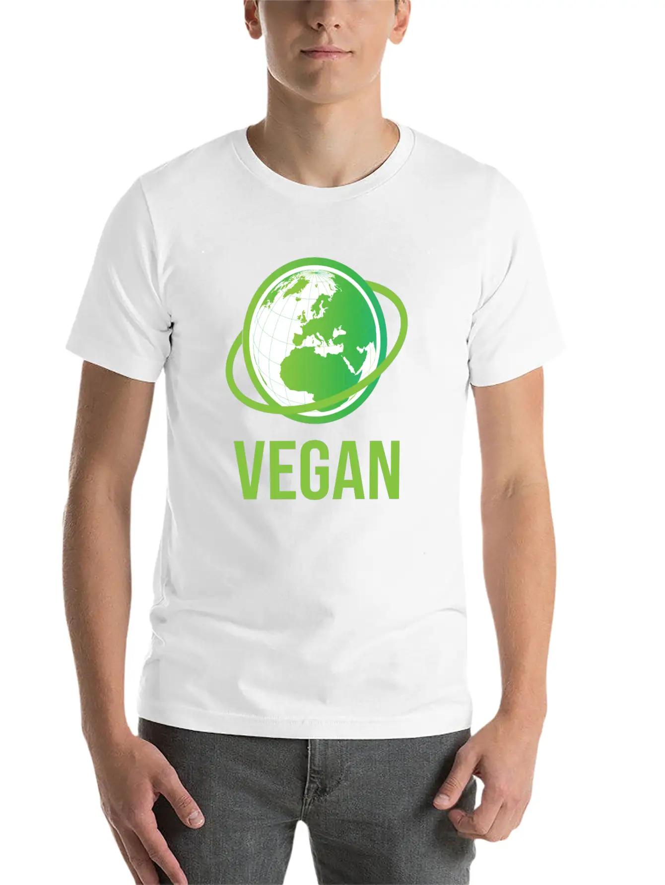 Vegan Lightweight Cotton T-Shirt – Daily Comfort Graphic Shirt