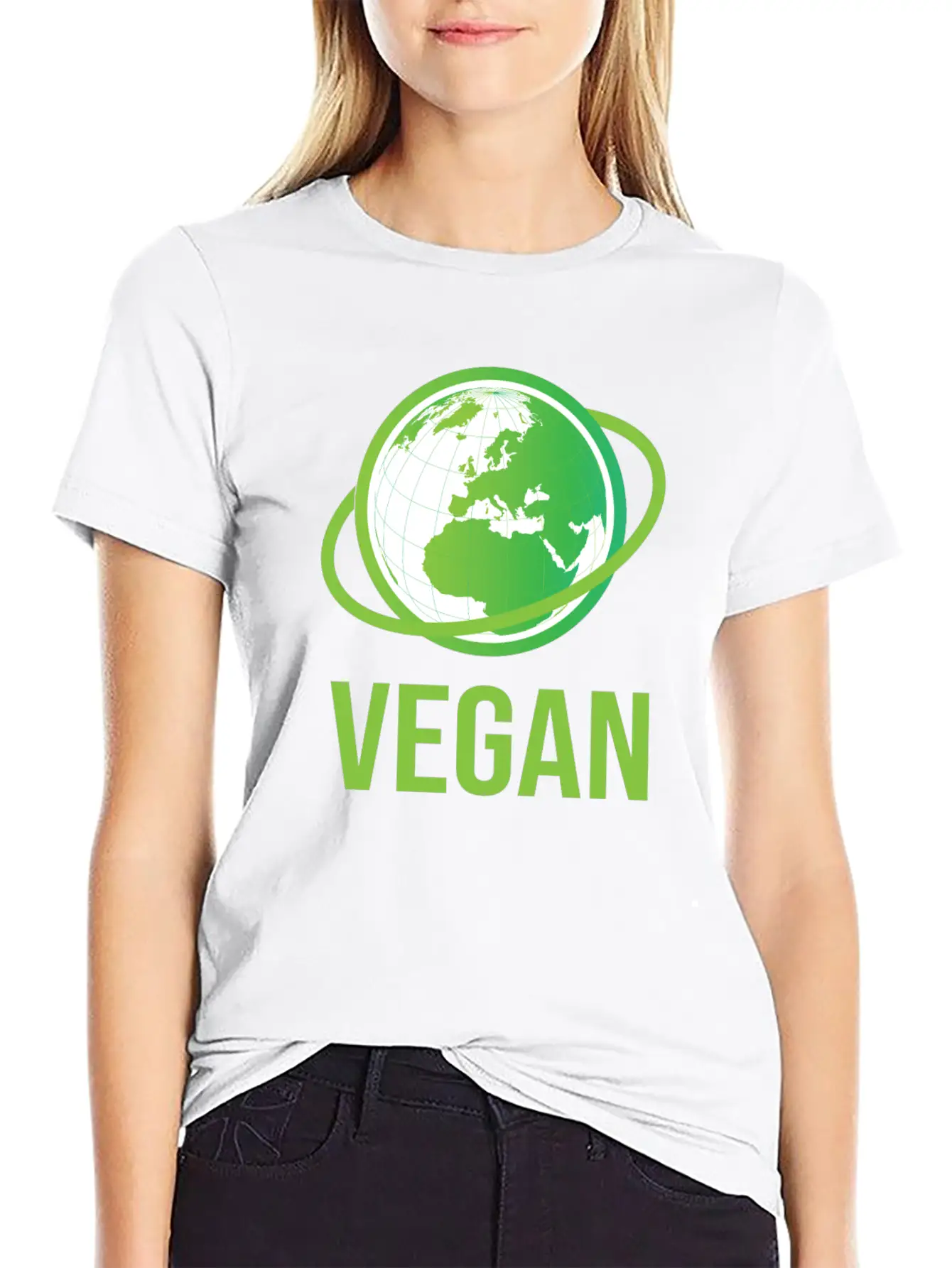 Vegan Lightweight Cotton T-Shirt – Daily Comfort Graphic Shirt