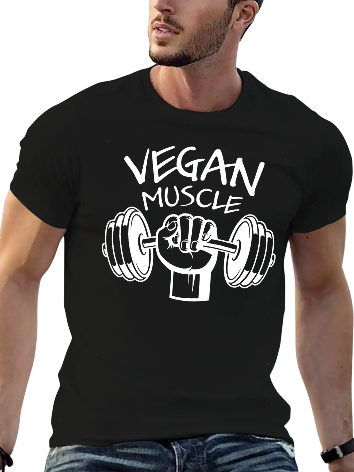 Vegan Muscle Nutrition Plant Vegetable Gift Essential Cotton Tee For Daily Outfits – Unisex Style