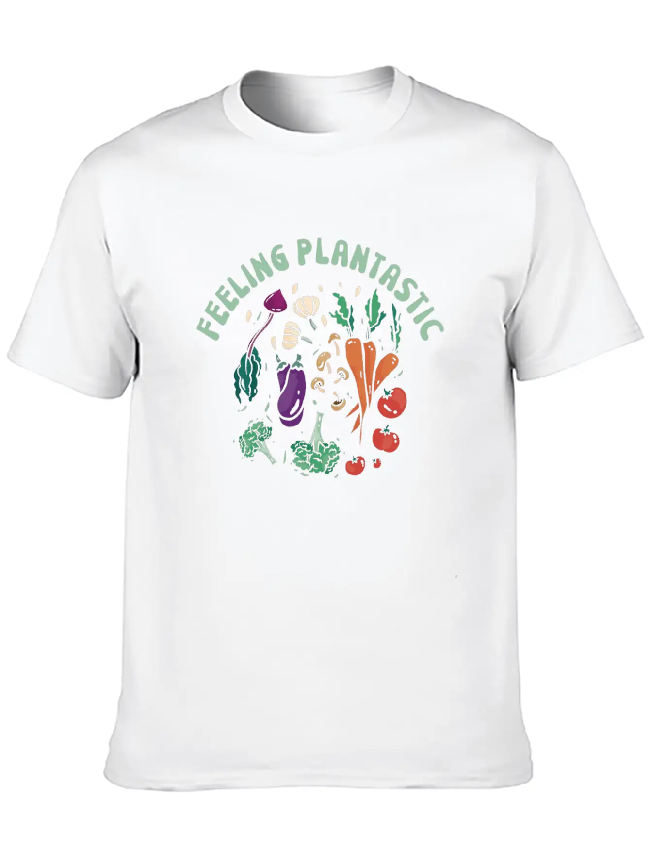 Vegan Plantastic Vegetarian Lifestyle Unisex Casual T-Shirt – Clean Design For Daily Comfort