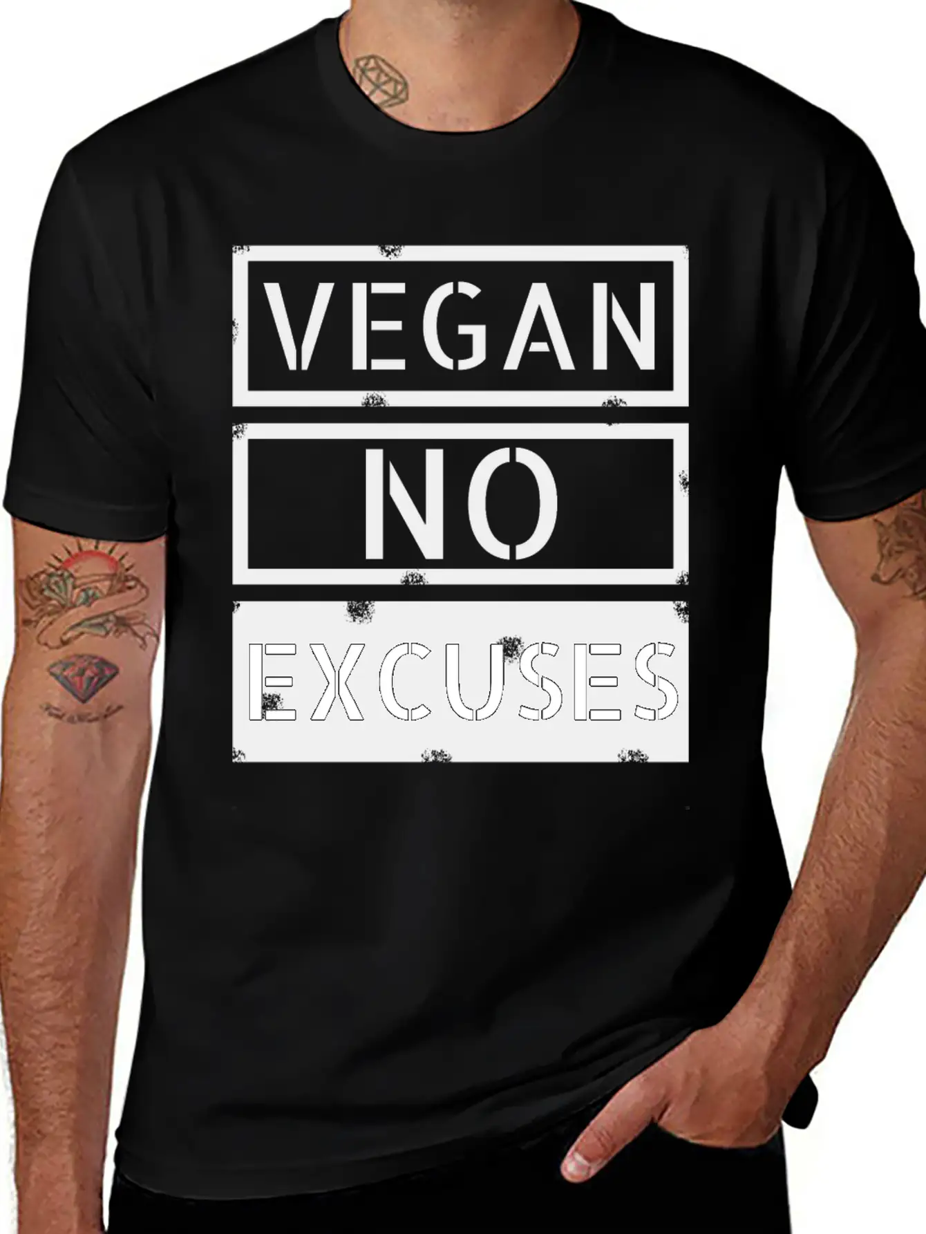 Vegan - Preachy Vegan Lightweight Cotton T-Shirt – Daily Comfort Graphic Shirt