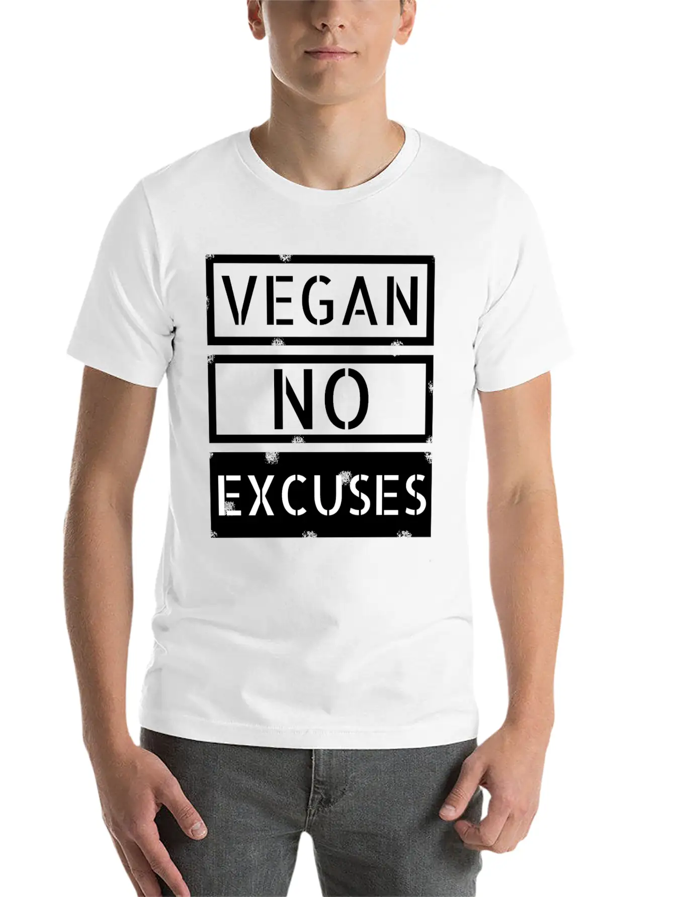 Vegan - Preachy Vegan Lightweight Cotton T-Shirt – Daily Comfort Graphic Shirt
