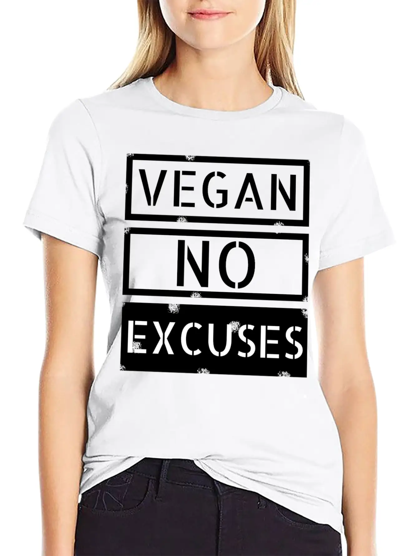 Vegan - Preachy Vegan Lightweight Cotton T-Shirt – Daily Comfort Graphic Shirt
