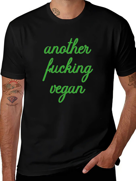 Vegan Quote Veggie Healthy Natural Gift Lightweight Cotton T-Shirt – Daily Comfort Graphic Shirt