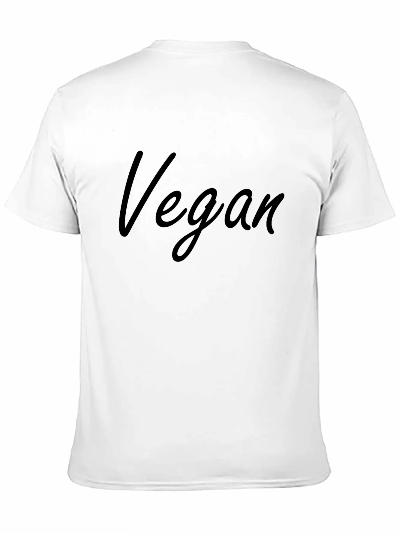 Vegan Soft Cotton Short Sleeve Tee – Unisex Wardrobe Staple