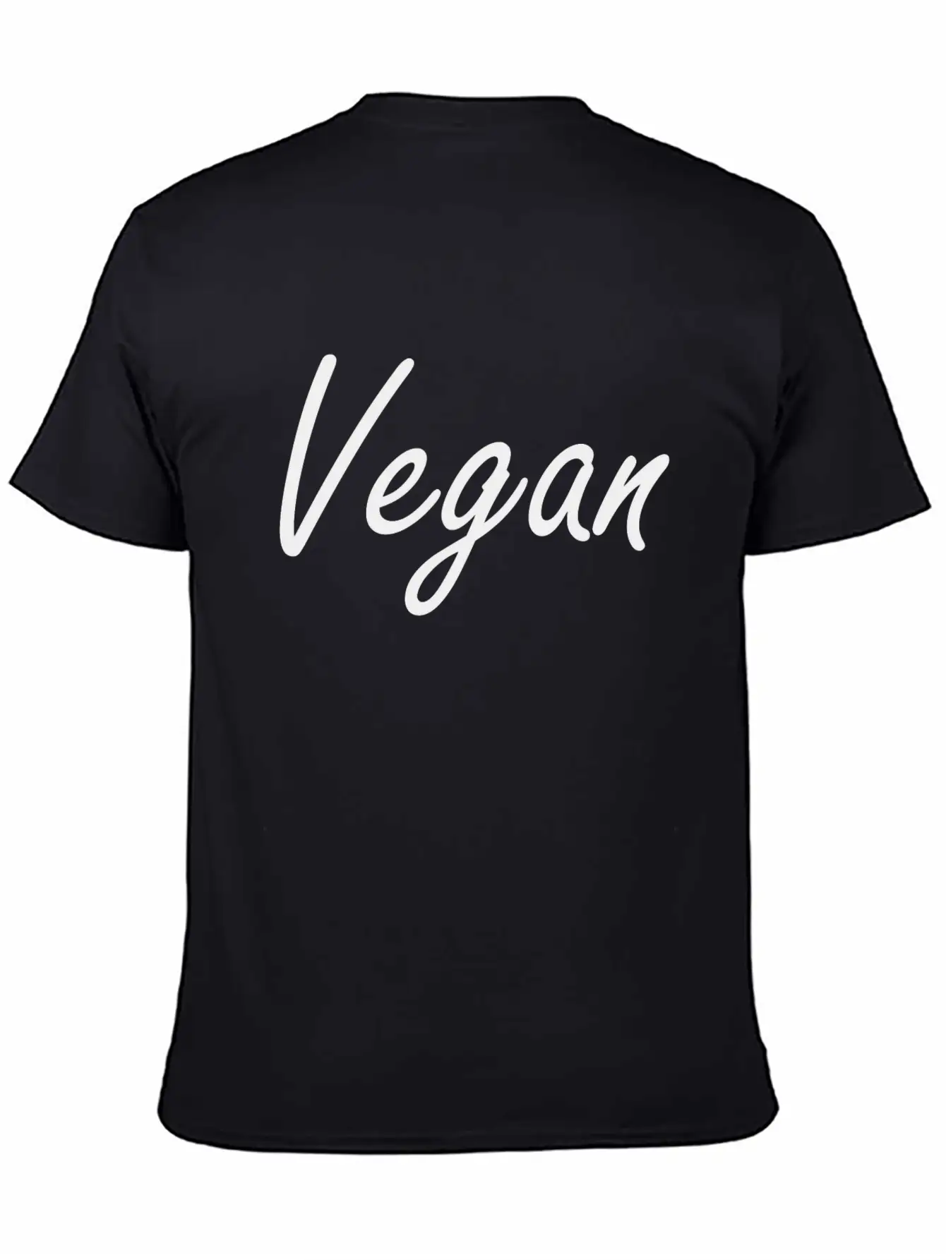 Vegan Soft Cotton Short Sleeve Tee – Unisex Wardrobe Staple