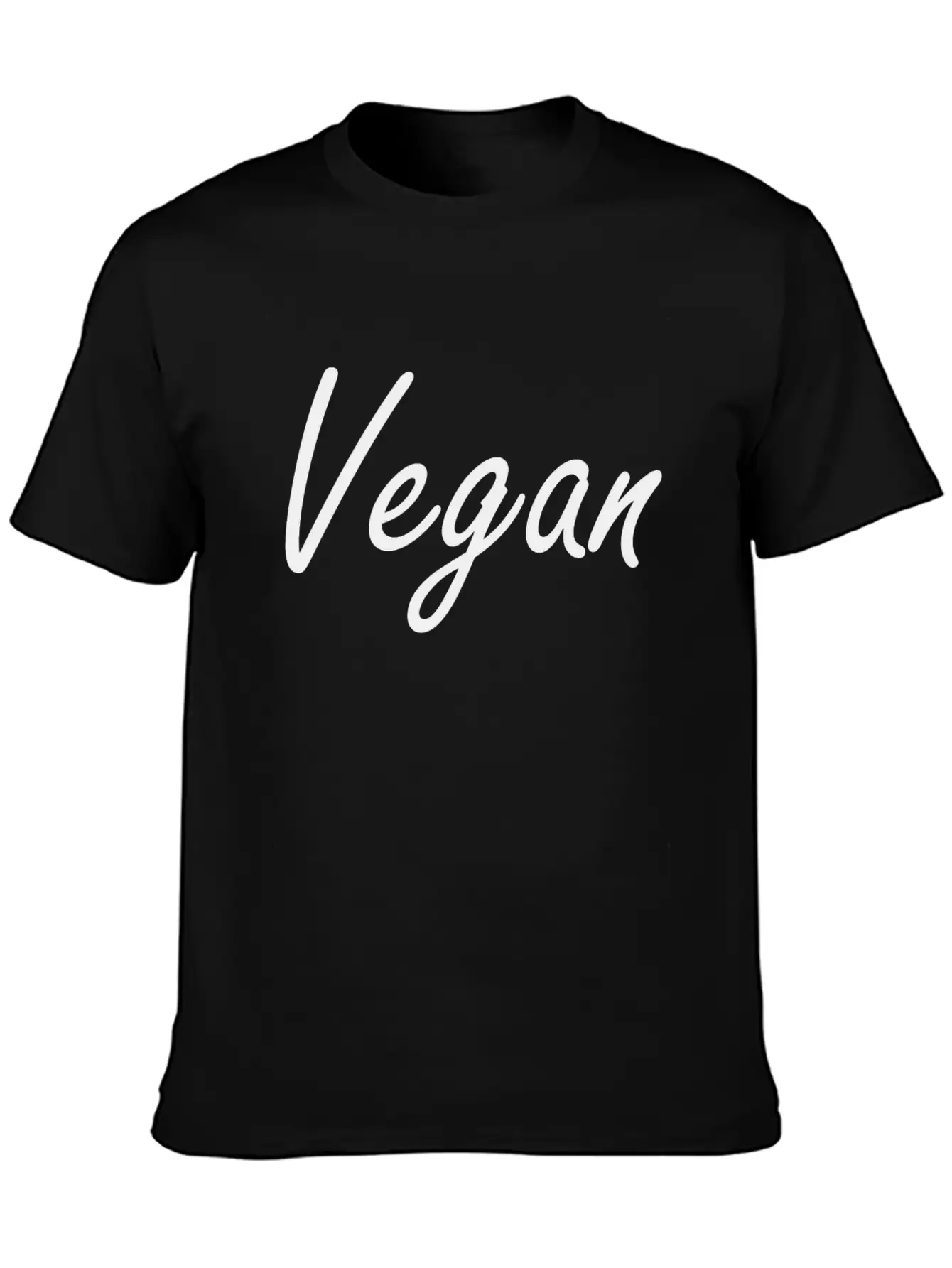 Vegan Soft Cotton Short Sleeve Tee – Unisex Wardrobe Staple