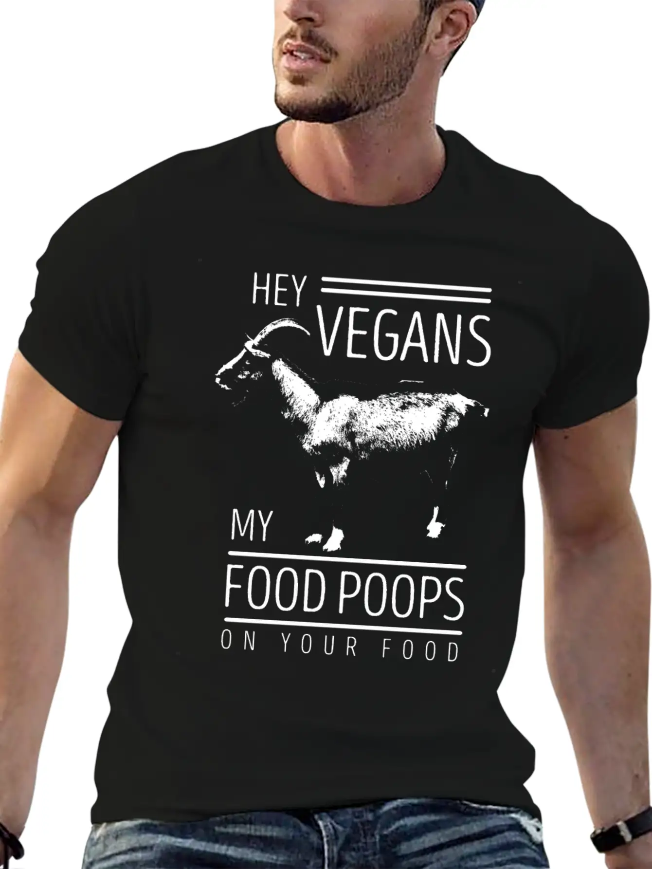 Vegan Unisex Casual T-Shirt – Clean Design For Daily Comfort