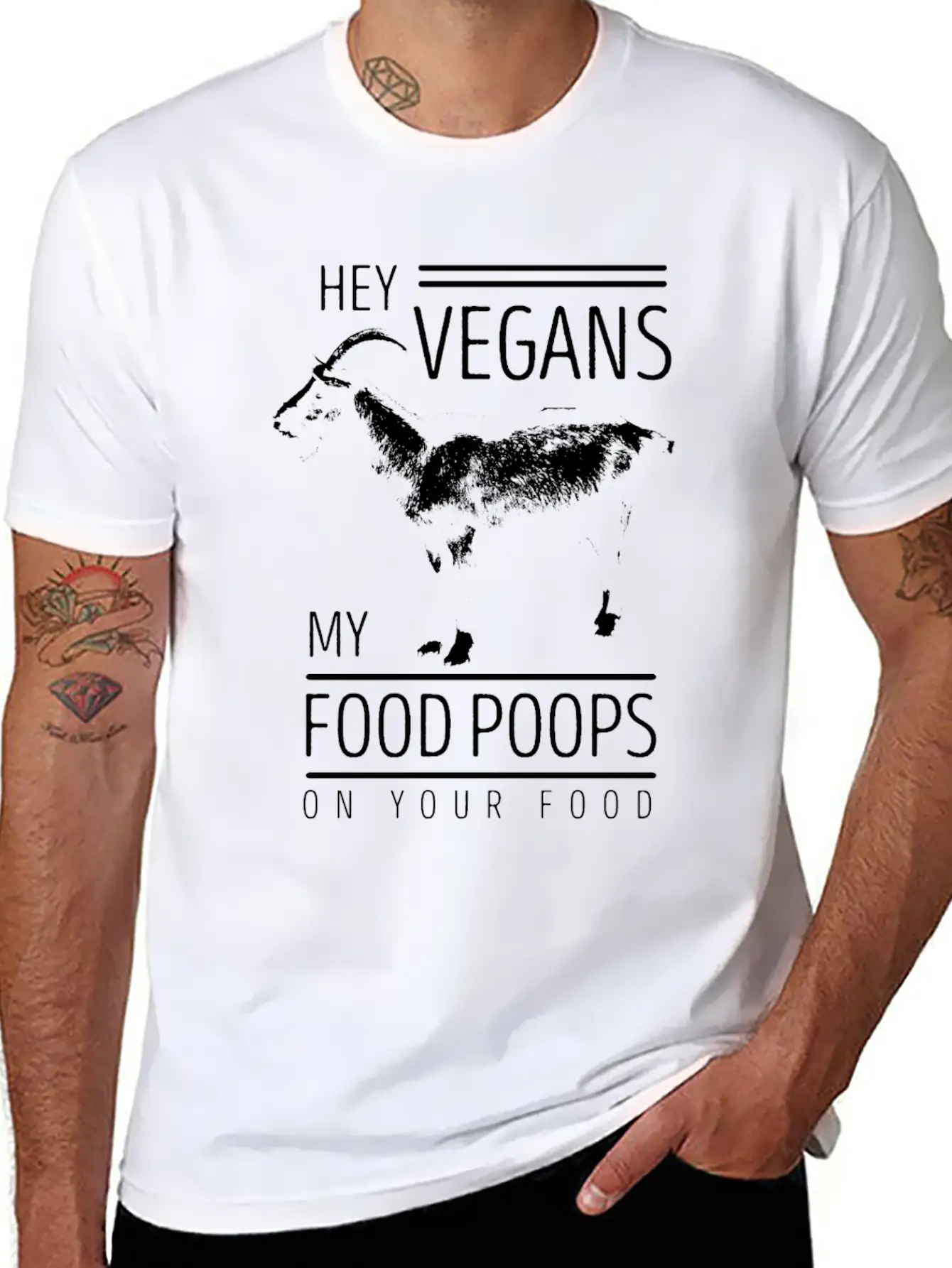 Vegan Unisex Casual T-Shirt – Clean Design For Daily Comfort