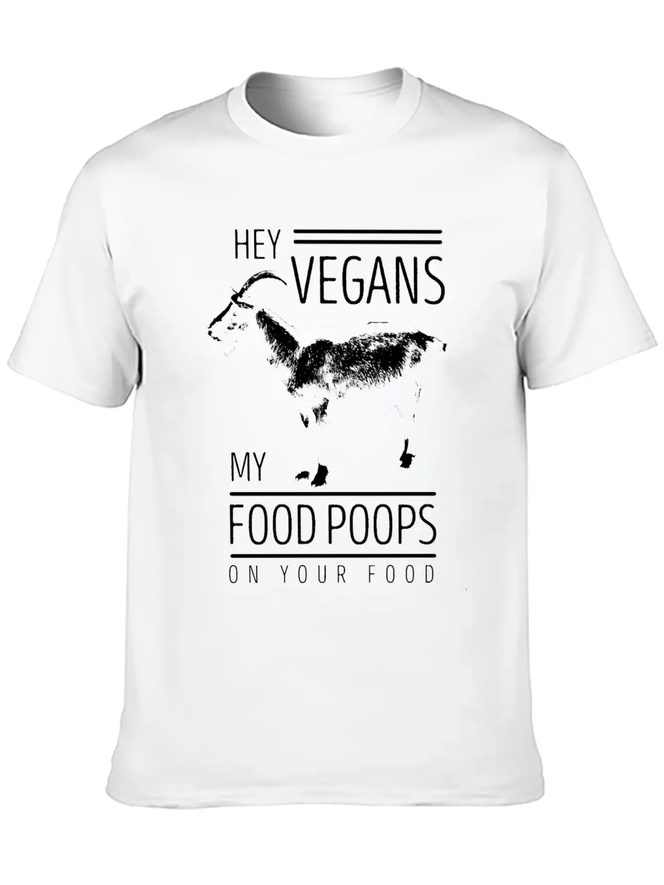 Vegan Unisex Casual T-Shirt – Clean Design For Daily Comfort