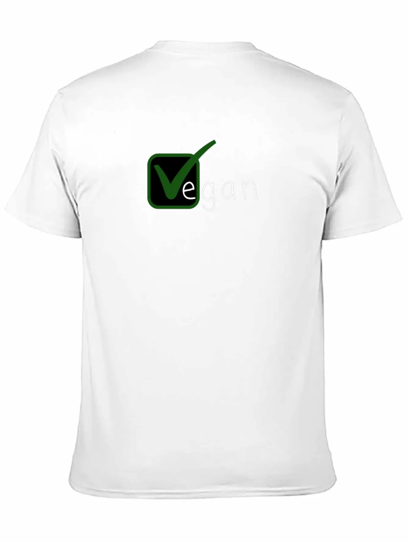Vegan V Is For Vegan Basic Graphic T-Shirt – Daily Comfort In Soft Cotton
