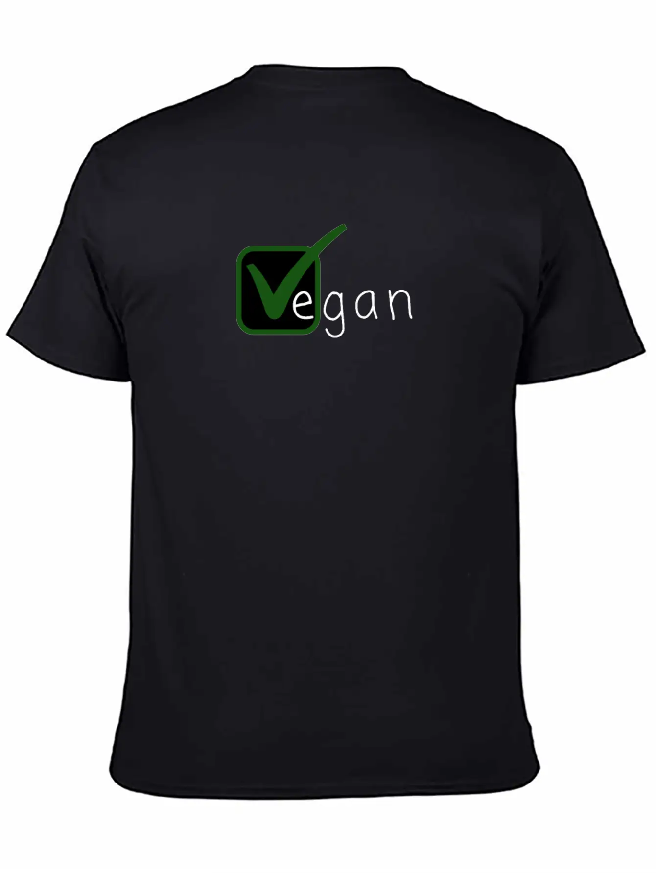 Vegan V Is For Vegan Basic Graphic T-Shirt – Daily Comfort In Soft Cotton