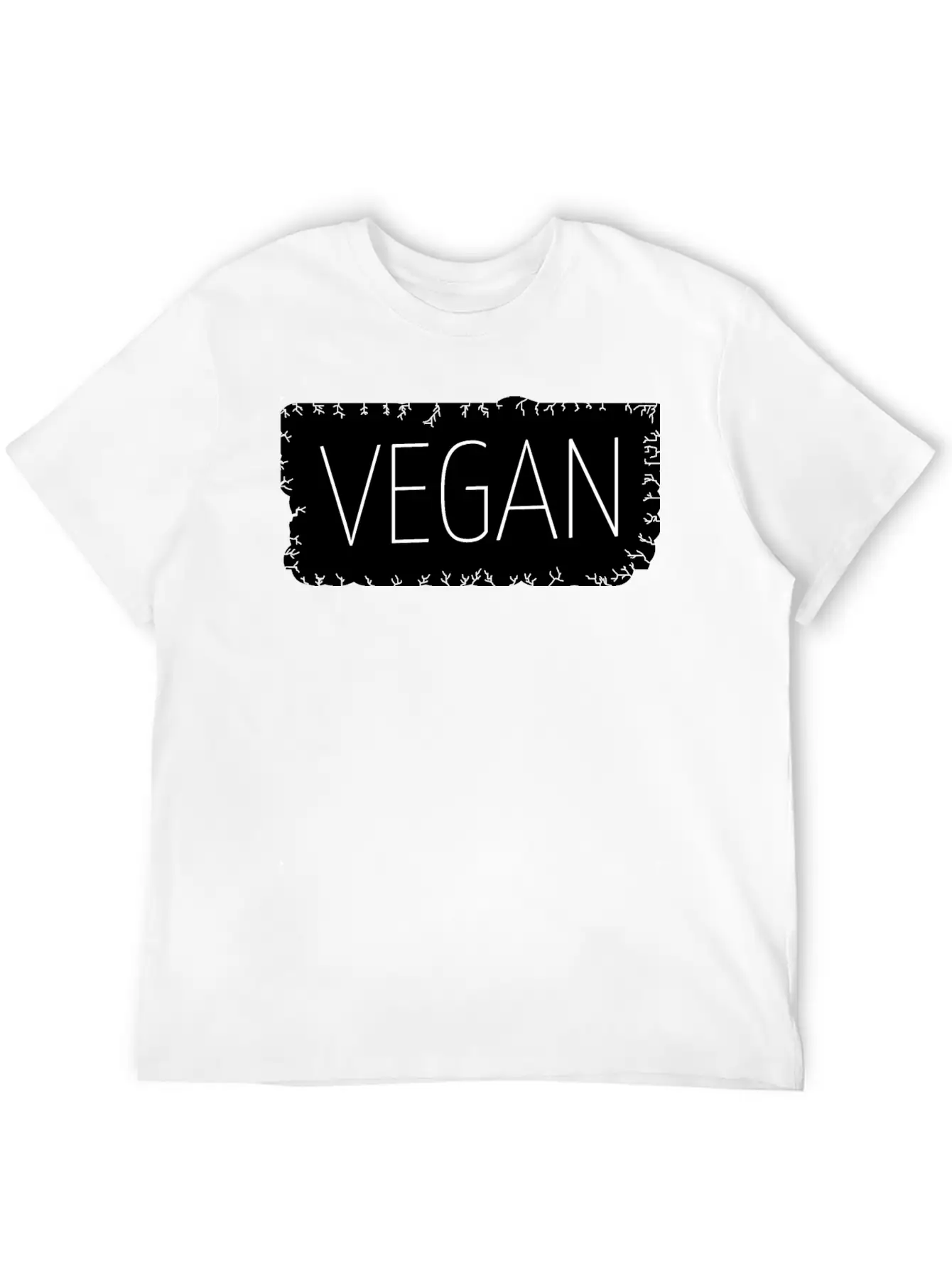 Vegan - Vegan Lightweight Cotton T-Shirt – Daily Comfort Graphic Shirt