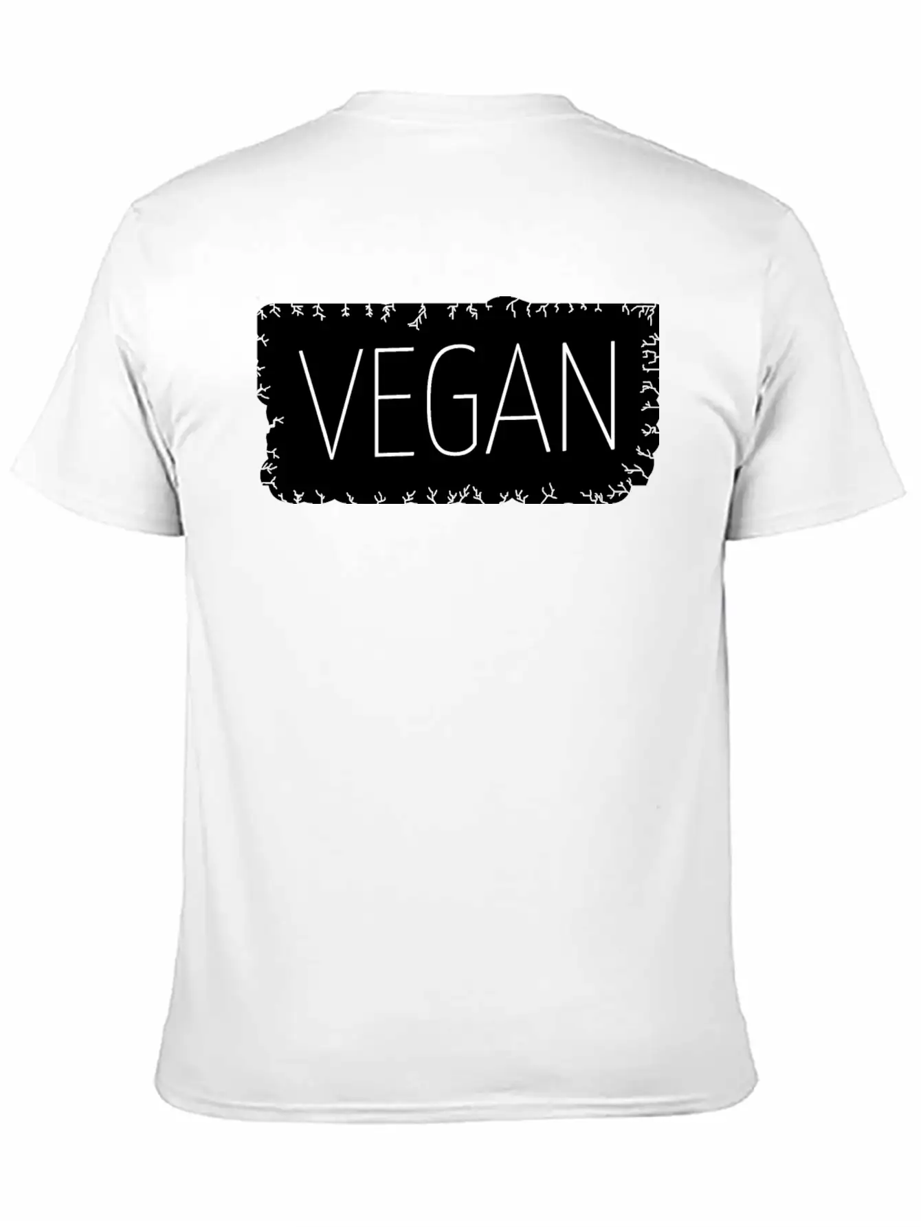 Vegan - Vegan Lightweight Cotton T-Shirt – Daily Comfort Graphic Shirt