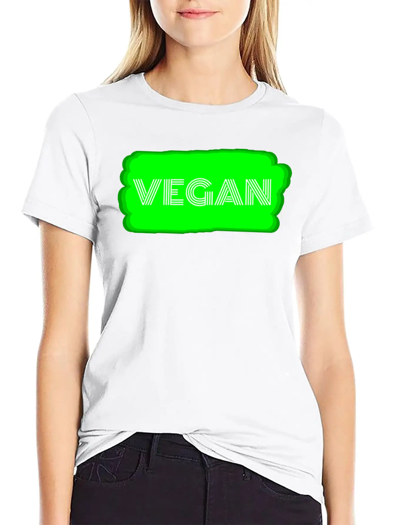 Vegan - Vegan Unisex Casual T-Shirt – Clean Design For Daily Comfort