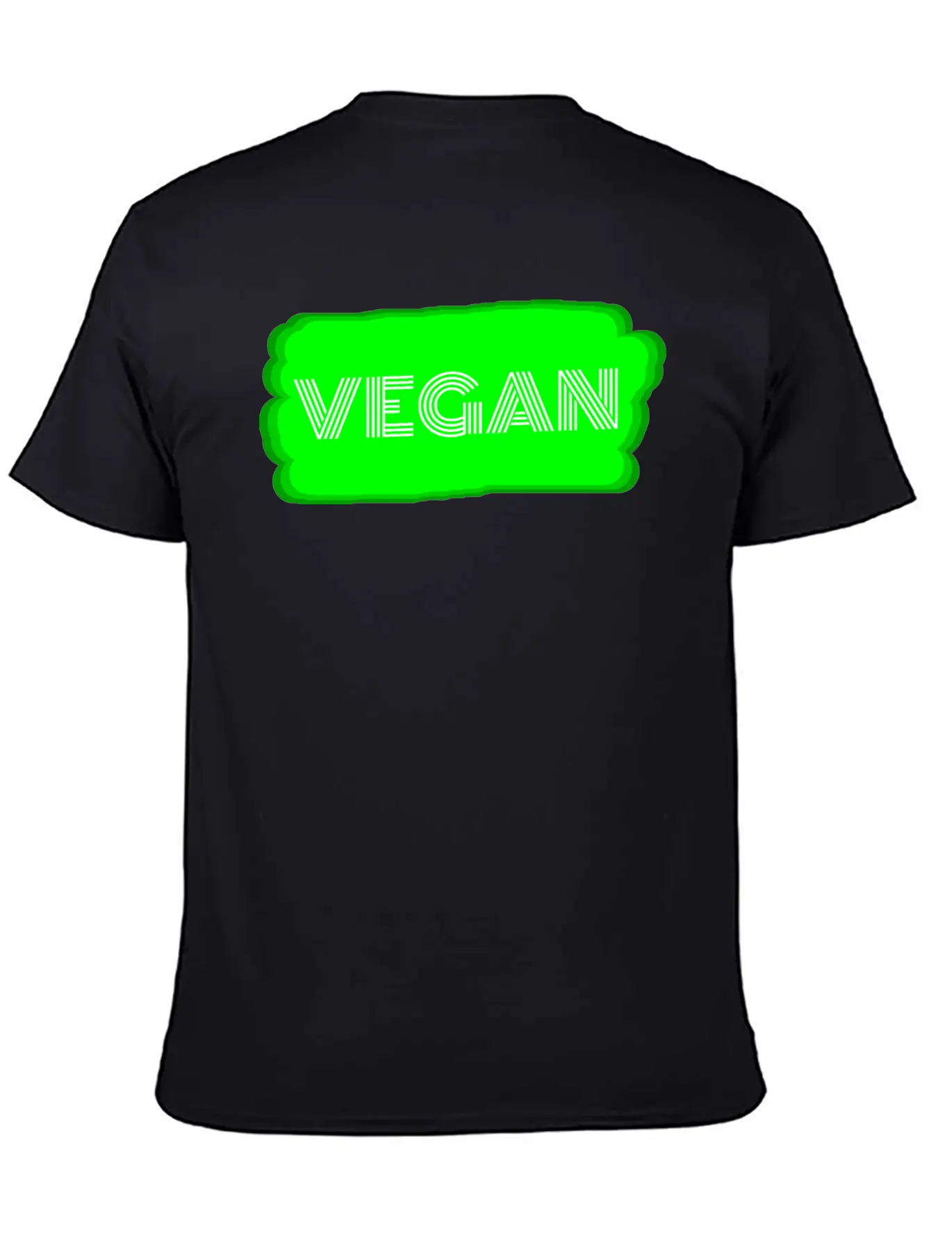 Vegan - Vegan Unisex Casual T-Shirt – Clean Design For Daily Comfort