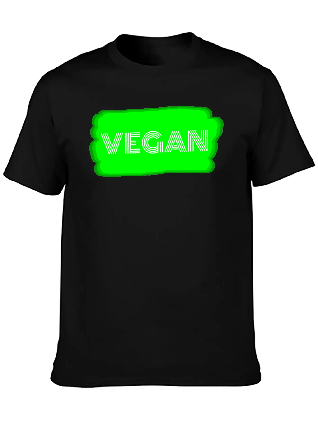 Vegan - Vegan Unisex Casual T-Shirt – Clean Design For Daily Comfort