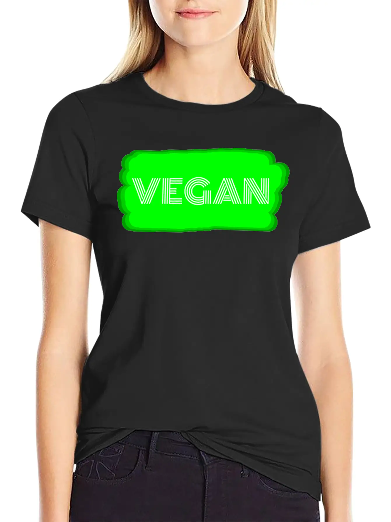 Vegan - Vegan Unisex Casual T-Shirt – Clean Design For Daily Comfort