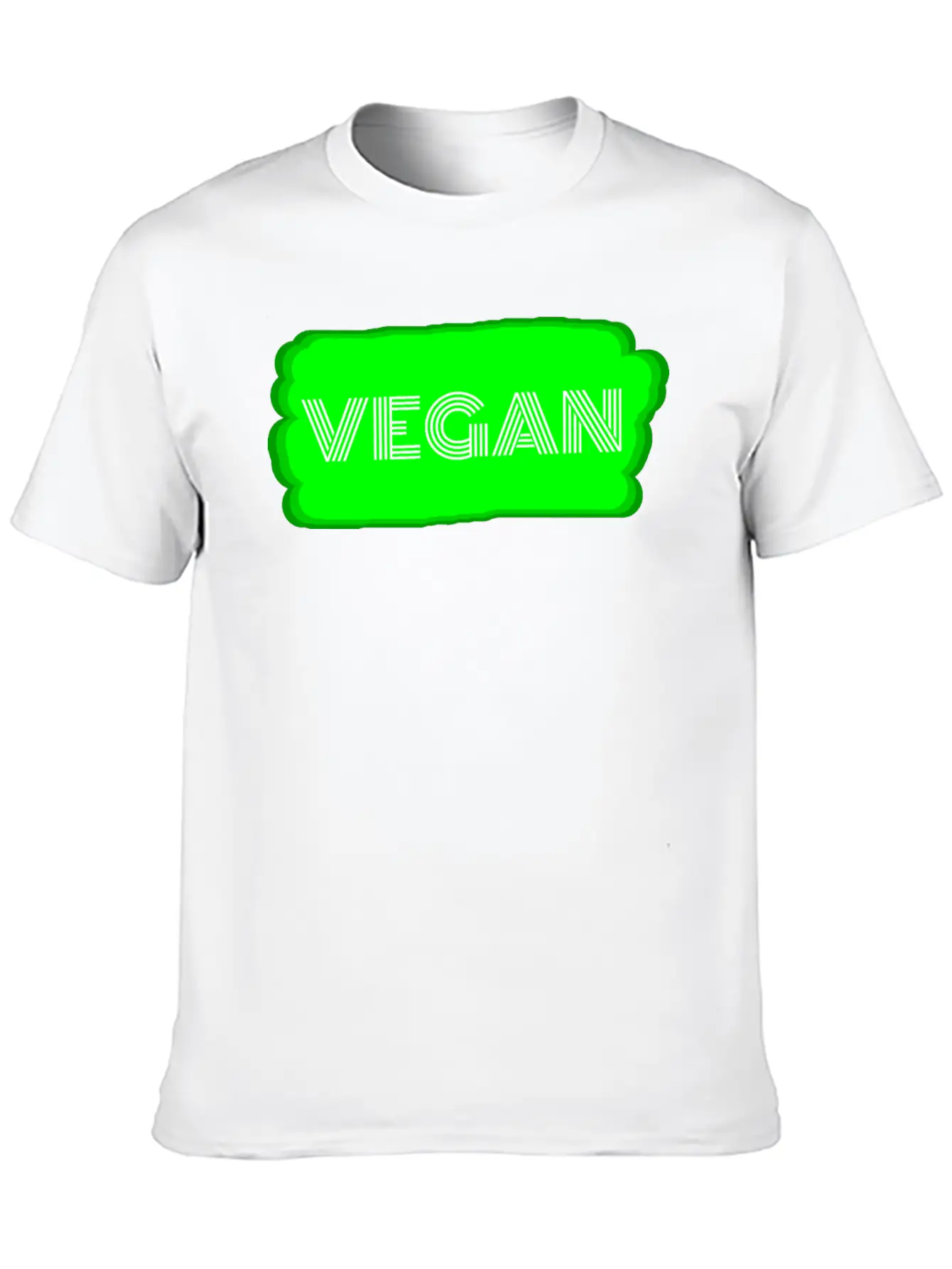 Vegan - Vegan Unisex Casual T-Shirt – Clean Design For Daily Comfort