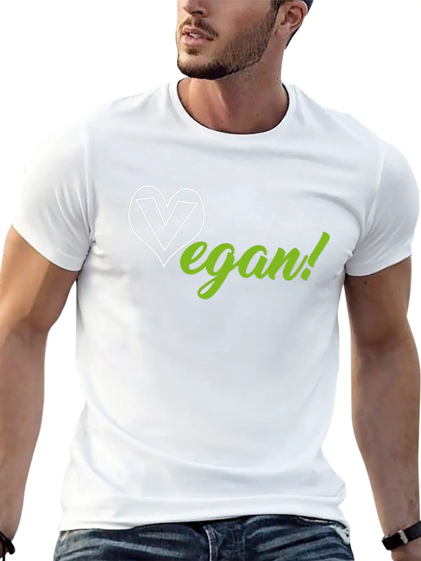 Vegan Vegan Vegan Essential Cotton Tee For Daily Outfits – Unisex Style
