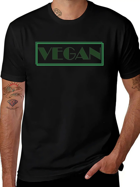 Vegan Vegetarian Animal Welfare Gift Idea Lightweight Cotton T-Shirt – Daily Comfort Graphic Shirt