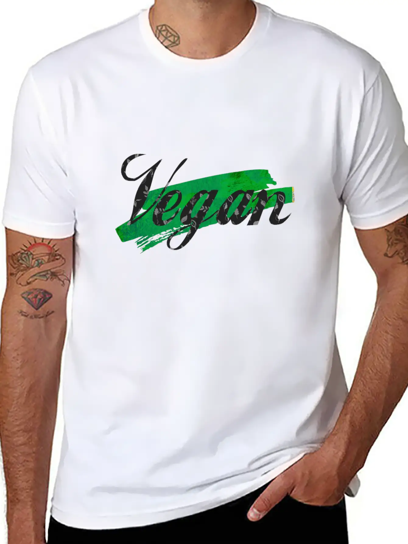 Vegan Vegetarian Animal Welfare Gift Idea Relaxed Everyday Tee – Lightweight And Durable Cotton
