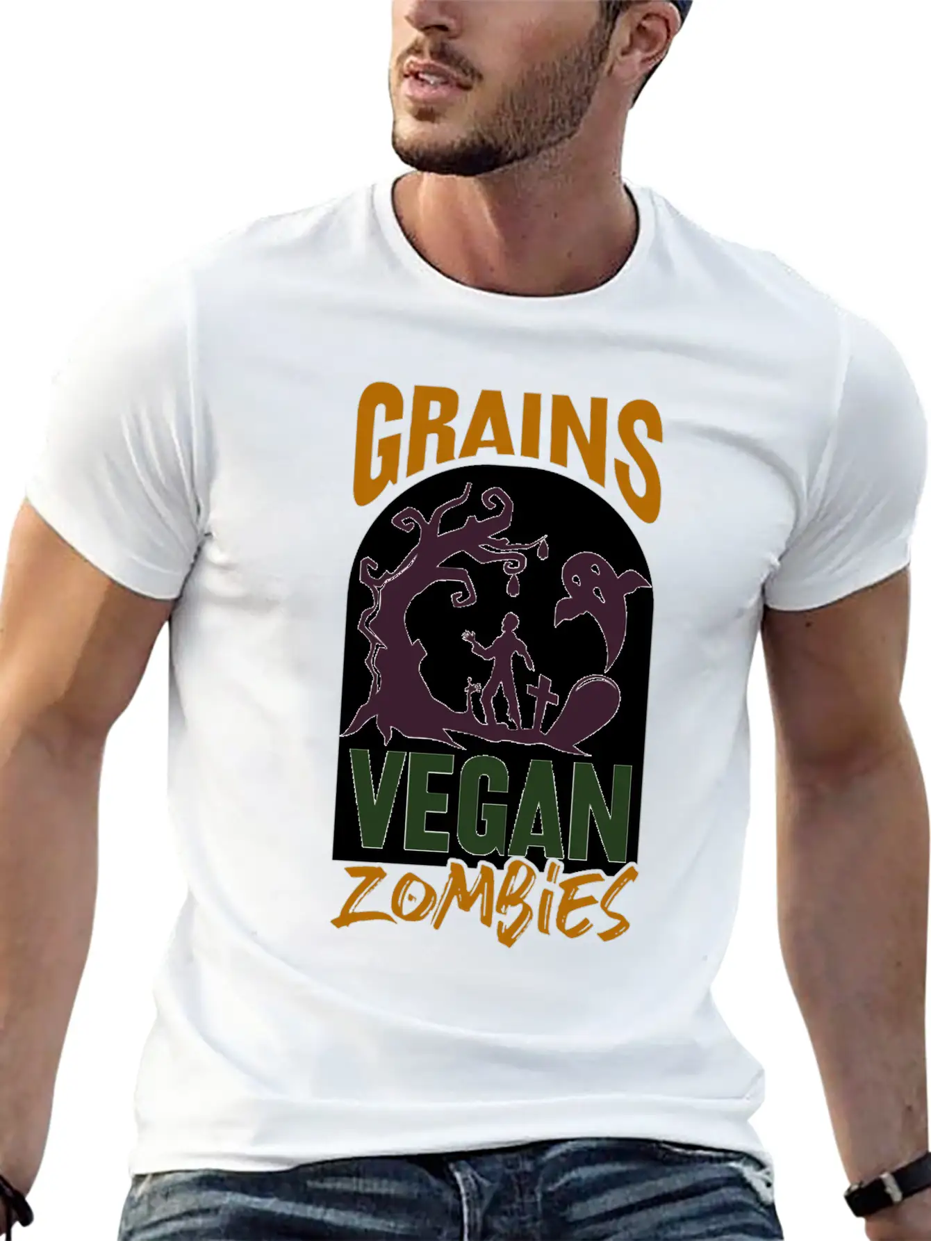 Vegan Vegetarian Vegan Gift Verganerin Relaxed Everyday Tee – Lightweight And Durable Cotton