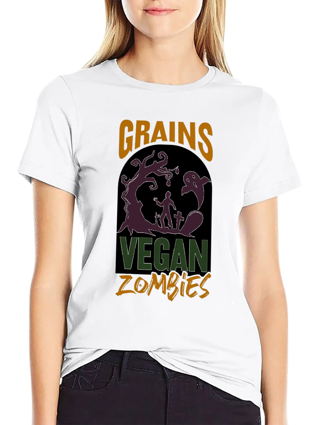 Vegan Vegetarian Vegan Gift Verganerin Relaxed Everyday Tee – Lightweight And Durable Cotton