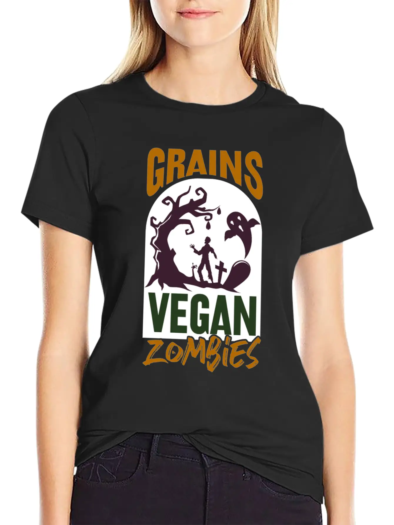 Vegan Vegetarian Vegan Gift Verganerin Relaxed Everyday Tee – Lightweight And Durable Cotton