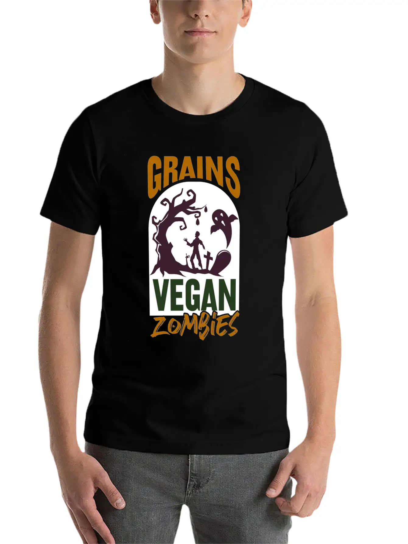Vegan Vegetarian Vegan Gift Verganerin Relaxed Everyday Tee – Lightweight And Durable Cotton