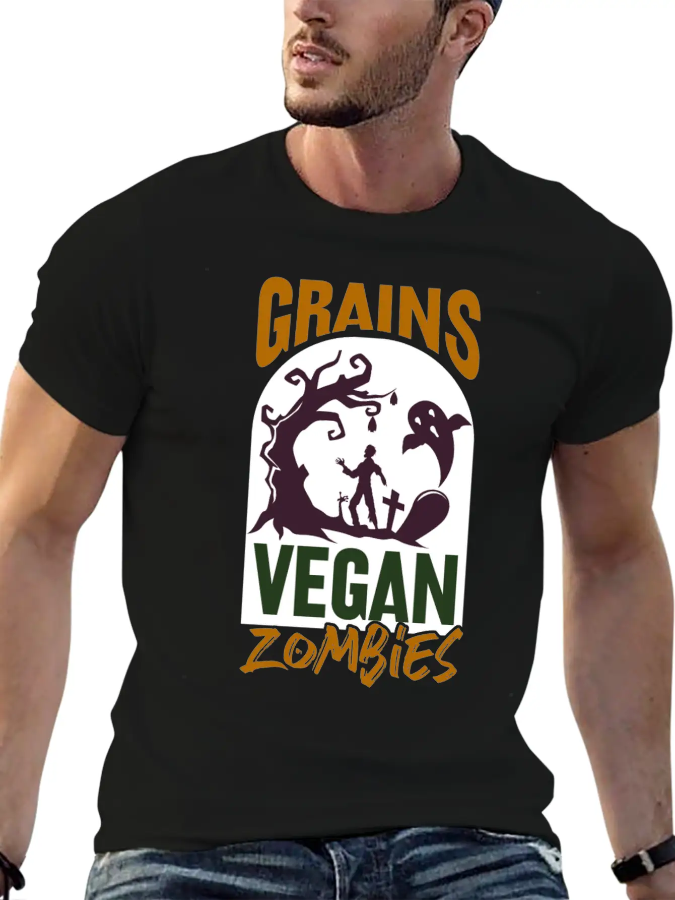 Vegan Vegetarian Vegan Gift Verganerin Relaxed Everyday Tee – Lightweight And Durable Cotton