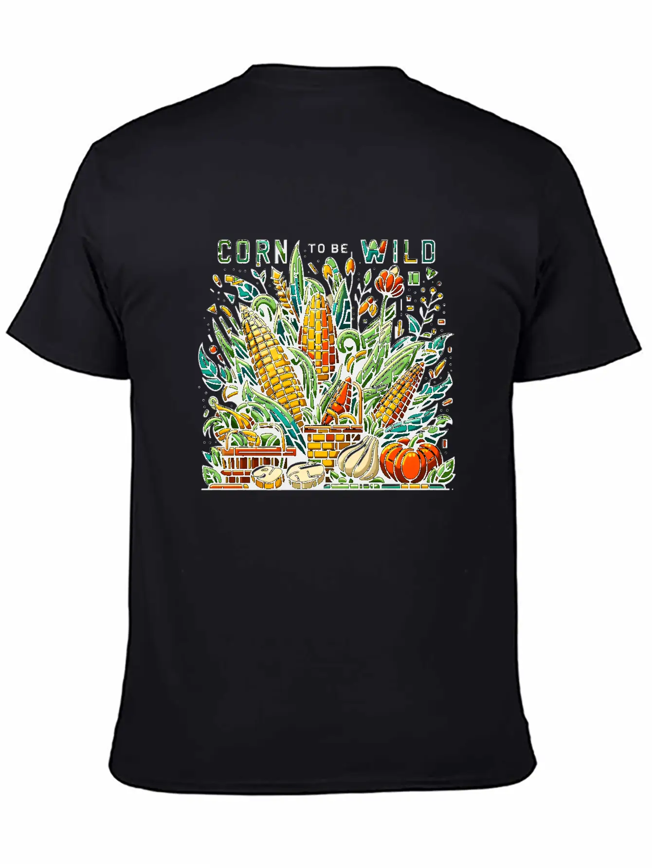 Vegetable Garden: Corn To Be Wild Modern Fit Casual T-Shirt – Clean And Versatile Design