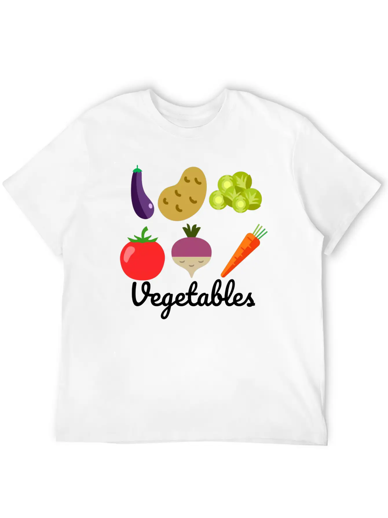 VEGETABLES ��� STANDS ABOVE THE REST Modern Fit Casual T-Shirt ��� Clean And Versatile Design